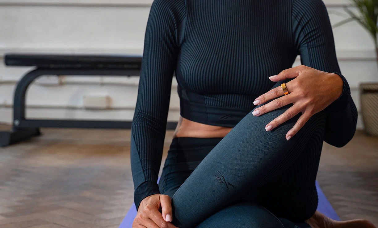 Reebok Fitness App on smartphone