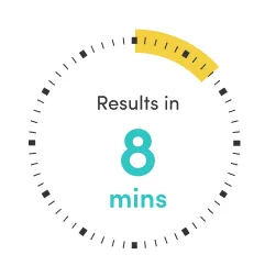 Vitamin D results in 8 minutes