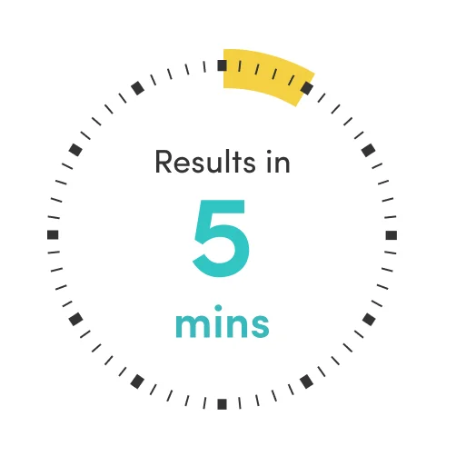 Test Hba1c takes 5 minutes